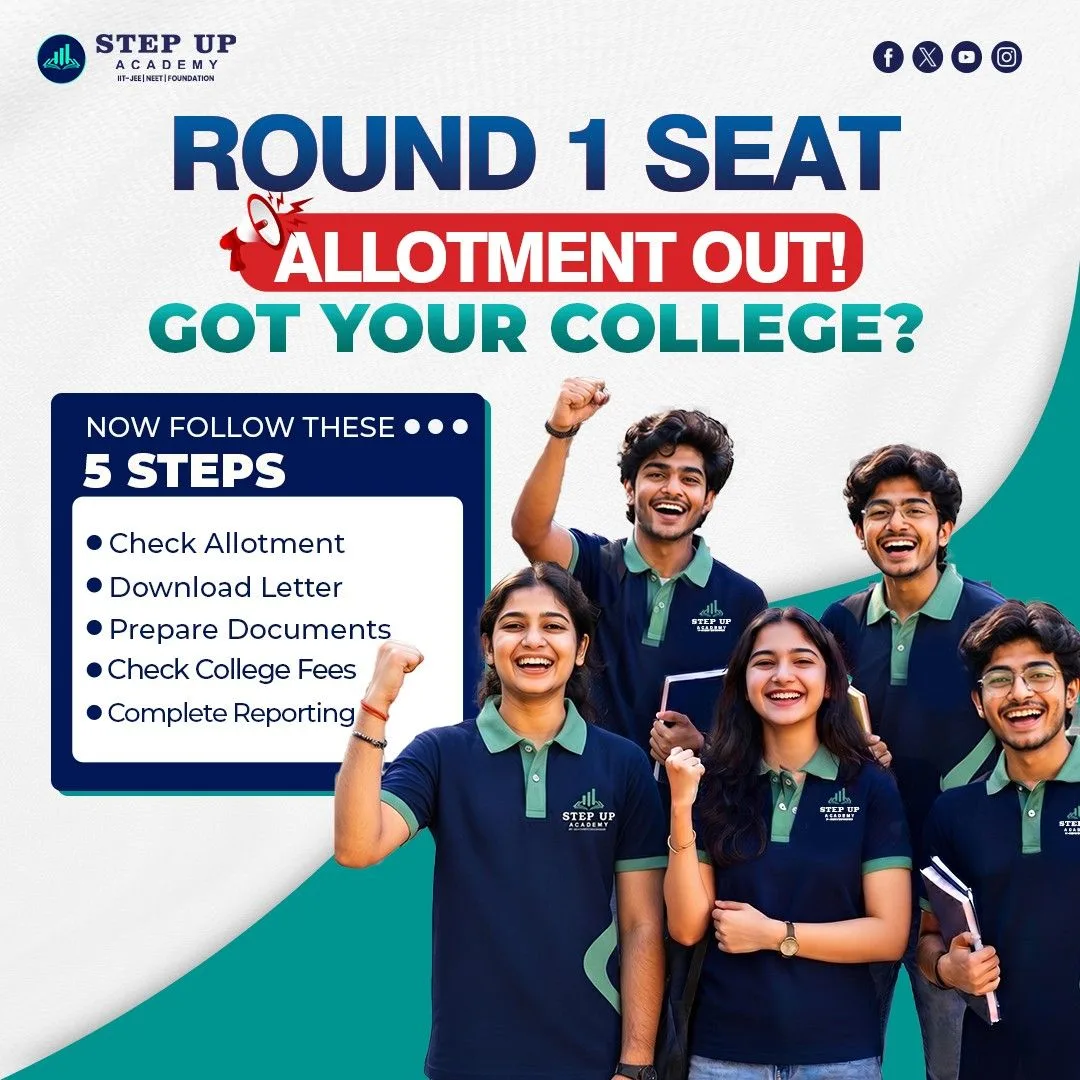 NEET 2026 Round 1 Seat Allotment Out: What to Do Next