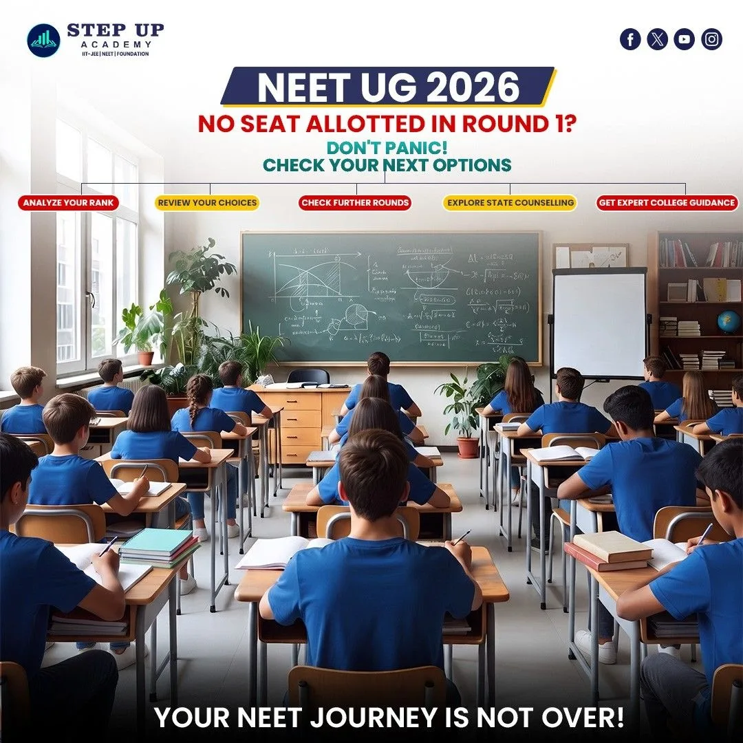 NEET 2026 No Seat in Round 1? Check Your Next Options
